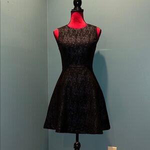 Aryn K Elegant Black Sleeveless Dress Size Small